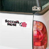 Voetbal mam bumpersticker (Op Truck)
