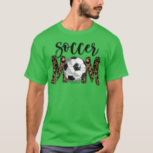 Voetbal mam Cute Mam Life Soccer Game Day Cheer Ma T-shirt