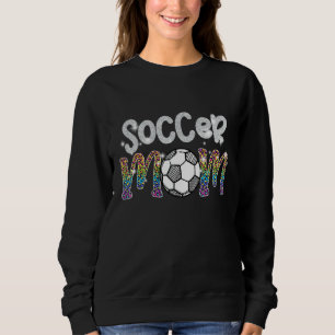 Voetbal mam Cute Mam Life Soccer Game Day Cheer Ma Trui