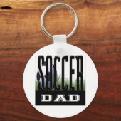 Voetbal Mam en Pap Sleutelhanger (Voorkant)