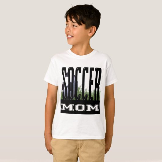 Voetbal Mam en Pap's T-shirt (Voorkant volledig)