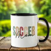 Voetbal mam koffie mok