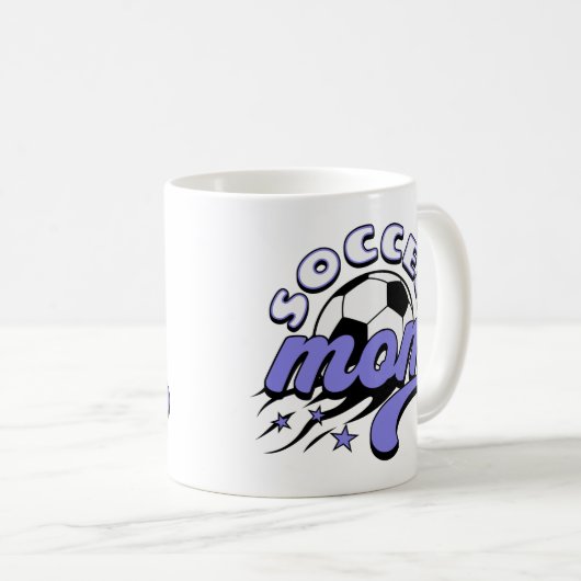 Voetbal mam koffiemok (Voorkant rechts)