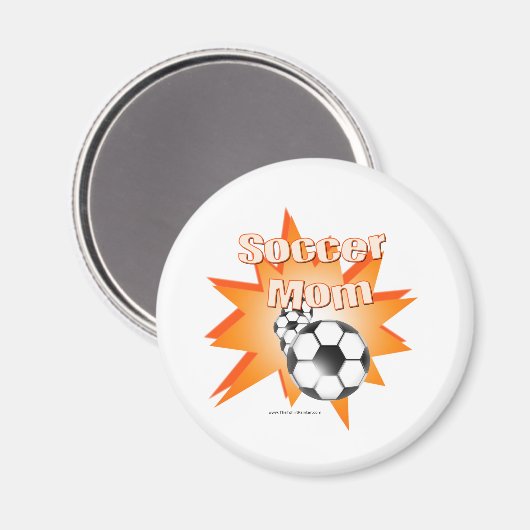 Voetbal mam magneet (Voorkant / Achterkant)