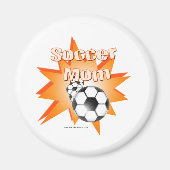 Voetbal mam magneet (Voorkant)