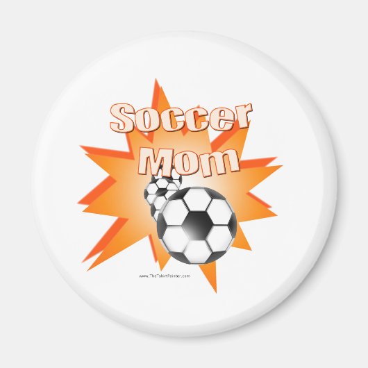 Voetbal mam magneet (Voorkant)
