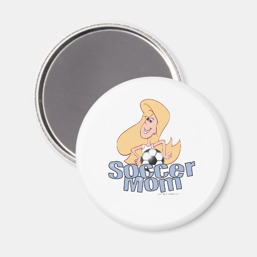 Voetbal mam magneet (Voorkant / Achterkant)