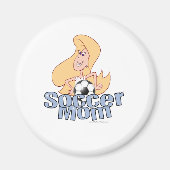 Voetbal mam magneet (Voorkant)