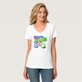 Voetbal Mam met Attitude T-shirt (Voorkant volledig)