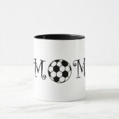 Voetbal mam mok (Midden)