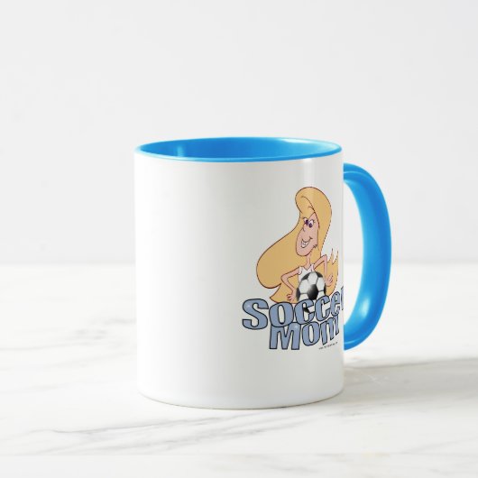 Voetbal mam mok (Voorkant rechts)