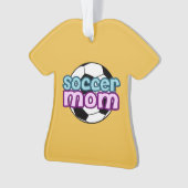 Voetbal mam ornament (voorkant)