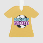 Voetbal mam ornament (voorkant)