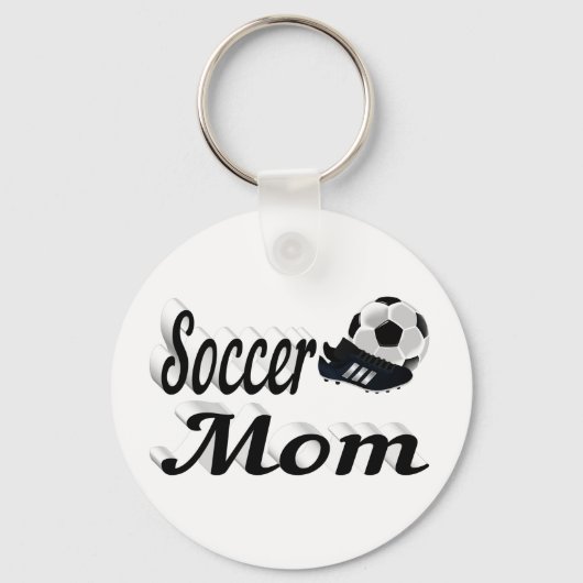 Voetbal mam sleutelhanger (Achterkant)