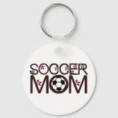 Voetbal mam sleutelhanger (Voorkant)