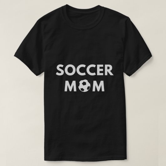 Voetbal mam t-shirt (Design voorkant)
