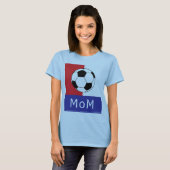 Voetbal Mam T-Shirt (Voorkant volledig)