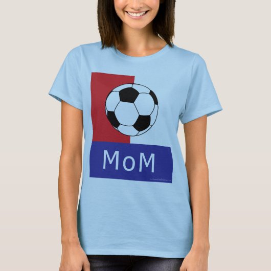Voetbal Mam T-Shirt (Voorkant)