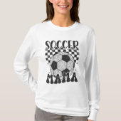 Voetbal mam t-shirt (Voorkant)