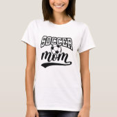 Voetbal mam t-shirt (Voorkant)