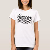 Voetbal Mam T-Shirt (Voorkant)
