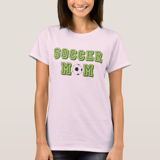 Voetbal mam t-shirt (Voorkant)