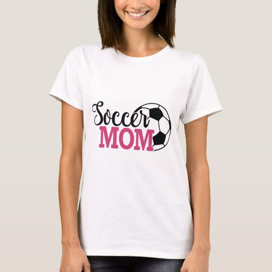 Voetbal Mam T-Shirt (Voorkant)