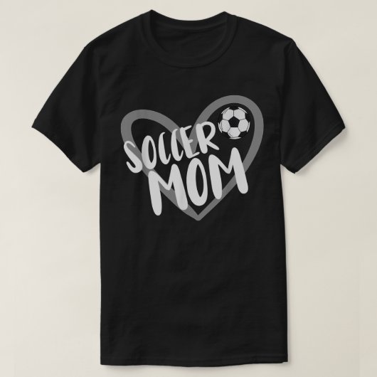 Voetbal mam t-shirt (Design voorkant)