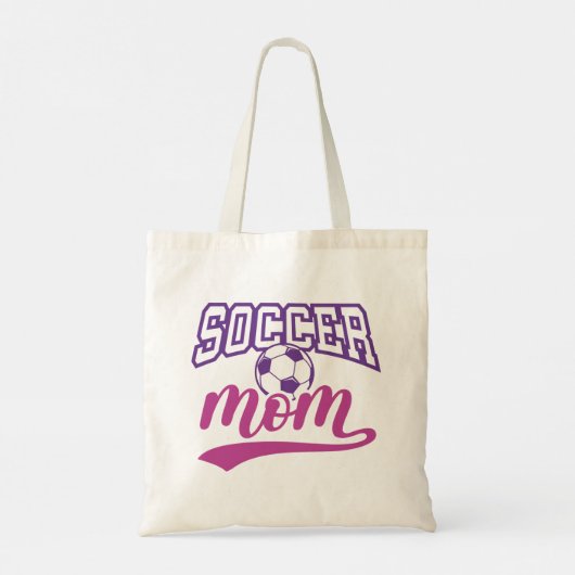 Voetbal mam tote bag (Achterkant)
