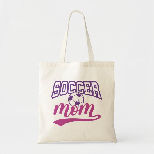 Voetbal mam tote bag (Voorkant)