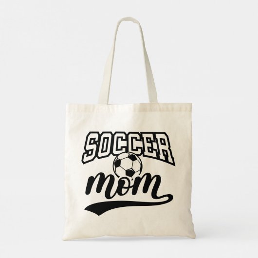 Voetbal mam tote bag (Achterkant)