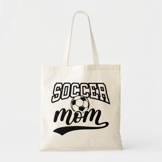 Voetbal mam tote bag (Voorkant)