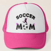 Voetbal mam trucker pet (Voorkant)