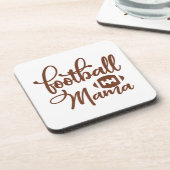 Voetbal Mama Bier Onderzetter (Linkerzijde)