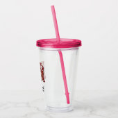  voetbal mama grappige spellen dag moederdag acryl drinkbeker (Links)