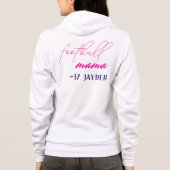 Voetbal Mama Hoodie (Achterkant)