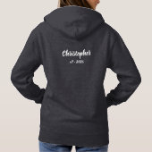 Voetbal Mama Hoodie – Vintage Sport Moeder Pullove (Achterkant)