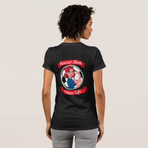 Voetbal Mama met Ballen Grappig Voetbal Mama T-shirt