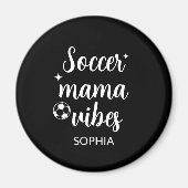 Voetbal Mama Moederdag cadeau voor mama Magneet (Voorkant)