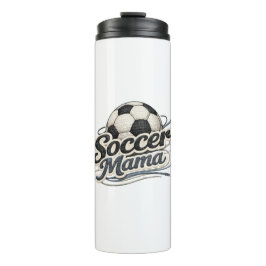 Voetbal Mama Reisbeker – Cadeaubeker voor Moeder v Thermosbeker