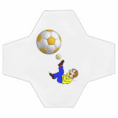 Voetbal Man Kicking Ball (Enkel)