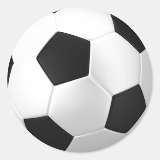 VOETBAL ME DIT! RONDE STICKER (Voorkant)