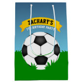 Voetbal Medium Cadeauzakje (Achterkant)