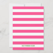 Voetbal Meisje Baby Shower Kaart (Achterkant)