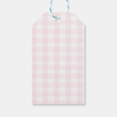 Voetbal Meisje Verjaardagsfeestje Bedankkaartje Cadeaulabel (Achterkant)