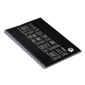 Voetbal Meisjes geschenken voor haar speler Sport  Notitieboek (Rechterzijde)