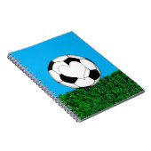 voetbal met aanpasbaar hart notitieboek (Rechterzijde)