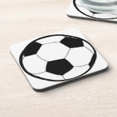 Voetbal met bal drankjes onderzetter (Linkerzijde)