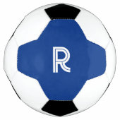 Voetbal met blauw (Voorkant)