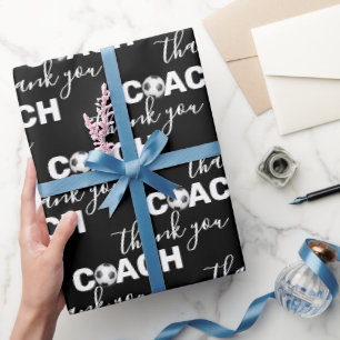 Voetbal met Coach Hartelijk dank Cadeaupapier
